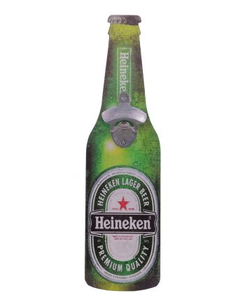 Väggmonterad Heineken Flasköppnare-Maskeradspecialisten.se
