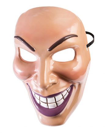 Evil Grin Tjej Mask - One size - Maskeradspecialisten.se